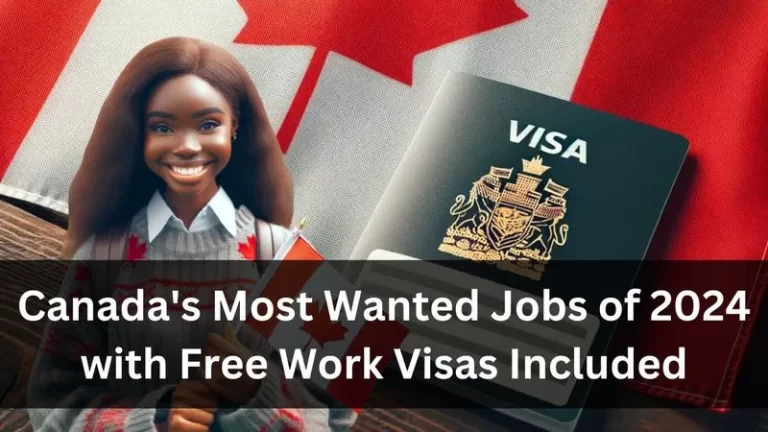 Canada Work Visa 2024